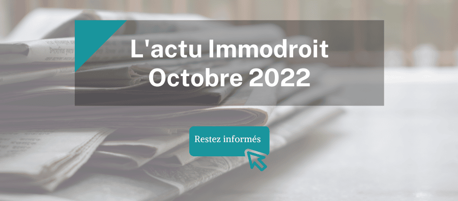 Actualité juridique octobre 2022