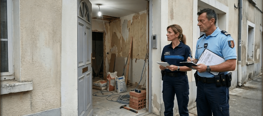 Visite travaux illégaux logement – accord écrit occupant obligatoire – Cour de cassation 17 février 2026